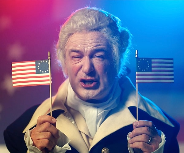 Alec Baldwin as George Trumpington Promotes Spike TV Tribute