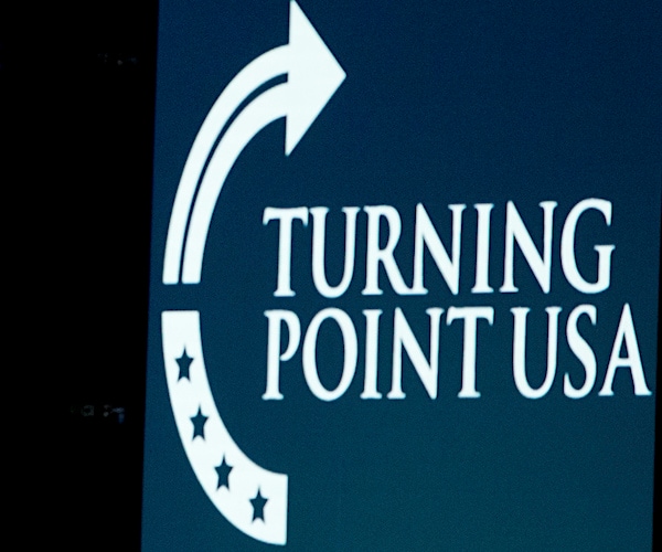 the logo for turning point usa