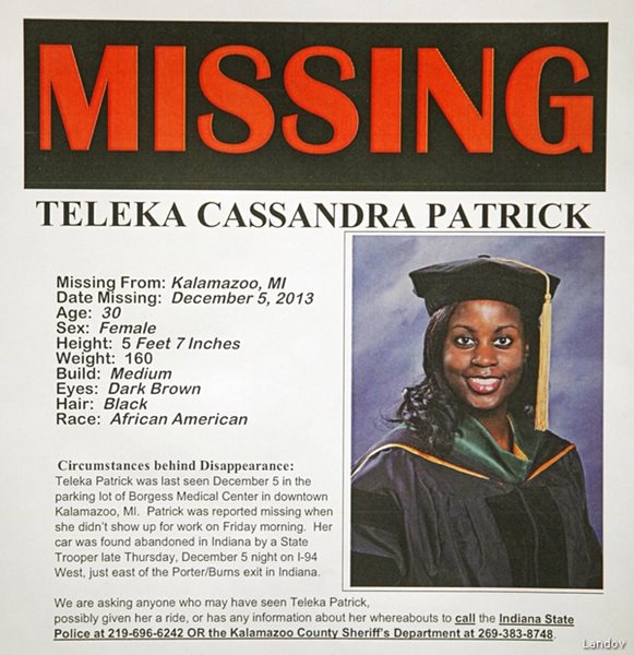 Teleka Patrick, Missing Doctor, ID'd as Body Found in Indiana Lake