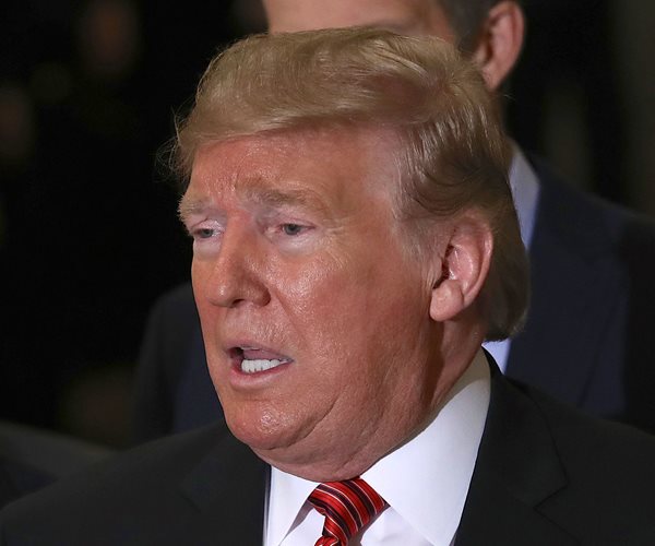 Trump: I 'Politely' Left Shutdown Meeting, 'No Slamming!'