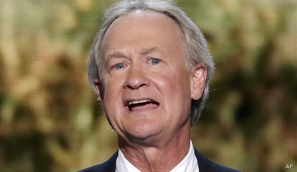 RI Gov. Lincoln Chafee Won't Run for 2nd Term