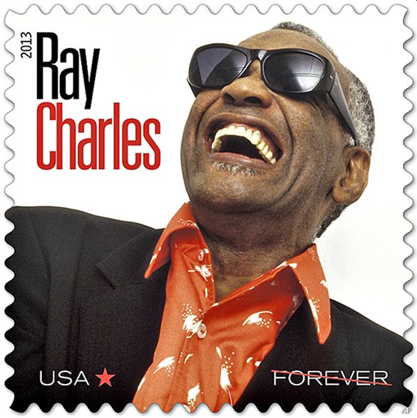 Ray Charles Gets a Stamp: Postal Service Honors Music Legend