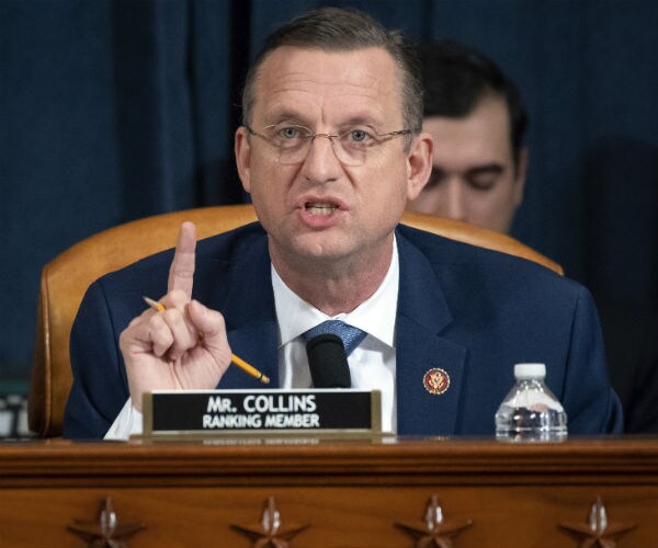 sen. doug collins is seen on capitol hill