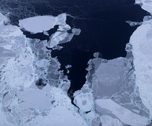 Arctic Sea Ice at Record Low Almost