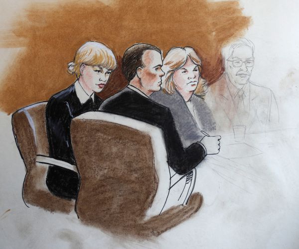 Taylor Swift Courtroom Sketch Definitely Has Haters Hating