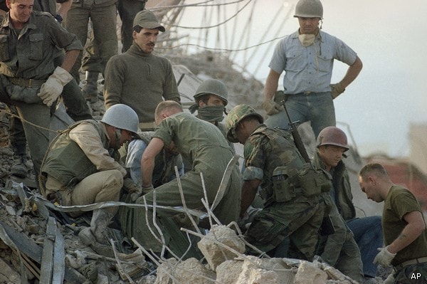 Beirut Marine Bombing 30 Years Ago Memorialized at Camp Lejeune 