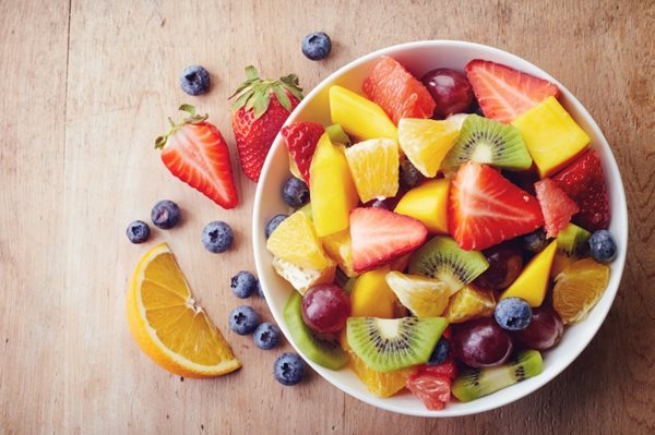 bowl of a variety of fruit