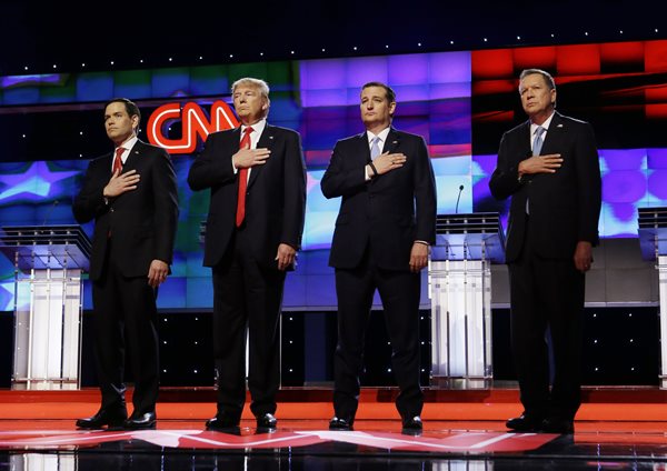 Substance Broke Out at GOP debate