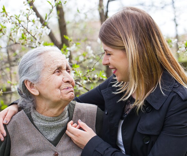 A dementia patient