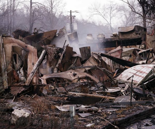 Gatlinburg an 'Apocalyptic Wasteland' of Charred Homes