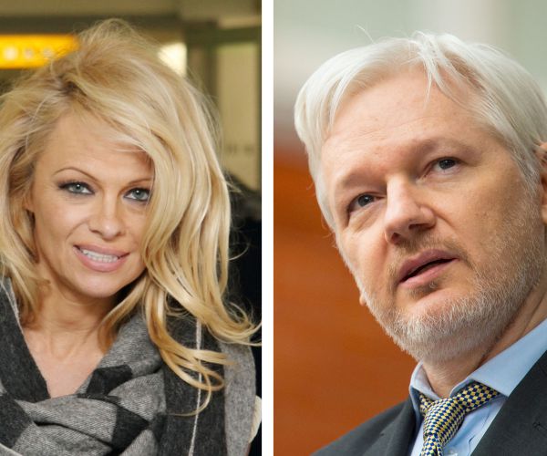 Pamela Anderson Pens Online Love Letter to Rumored Beau Julian Assange