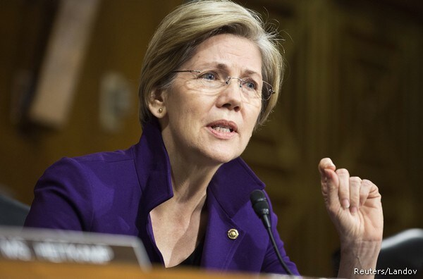 Elizabeth Warren Resists Liberals' Call to Run in 2016 