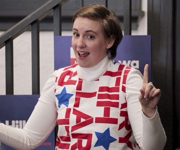 Lena Dunham: Hillary Clinton Media Coverage 'Rabidly Sexist'