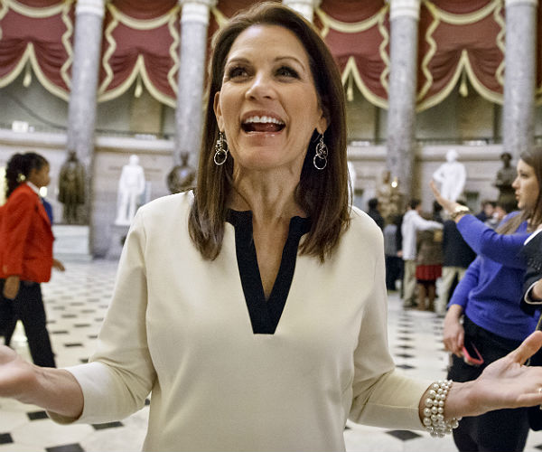 Michele Bachmann Says She's Advising Trump on Foreign Policy