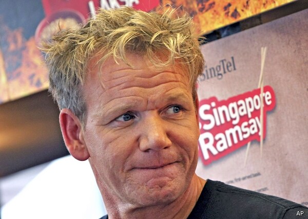 Gordon Ramsay Sued by Chef Who Says Ramsay's Food Made Him Lose Taste