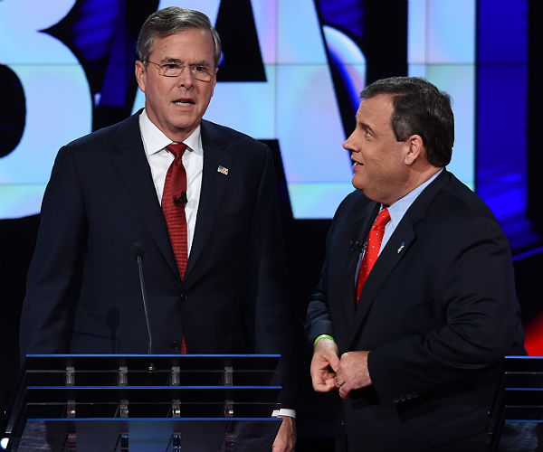 Christie, Bush Team Up to Take Down Rubio