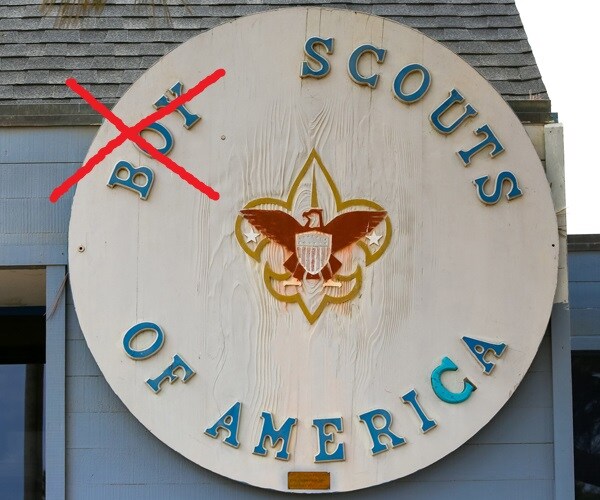 Girl Sparks Bro Scouts of America Rivalry