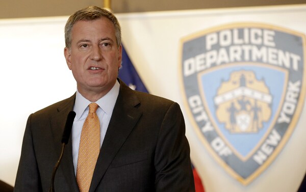 Bill de Blasio at Funerals for NYC Cops Not Likely to Happen