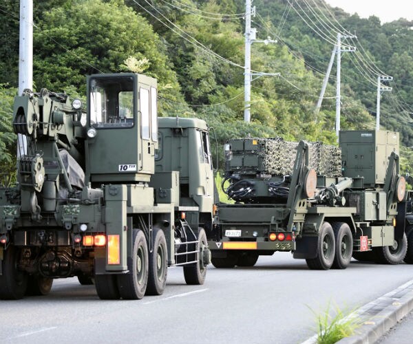 Japan Deploys Missile Defense Over NKorea Threat to Guam