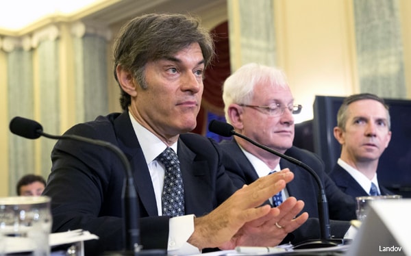 Dr. Oz Supplement Scolding: Senate Panel 'Made an Example' of Him