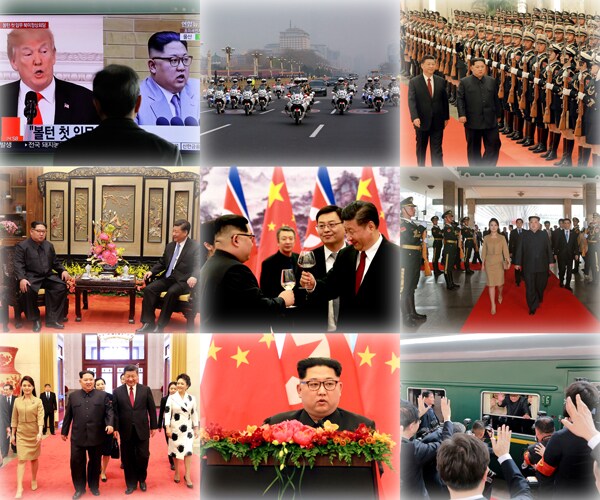 North Korea's Kim Jong Un Meets Chinese President Xi: 8 Images of the Historic Visit