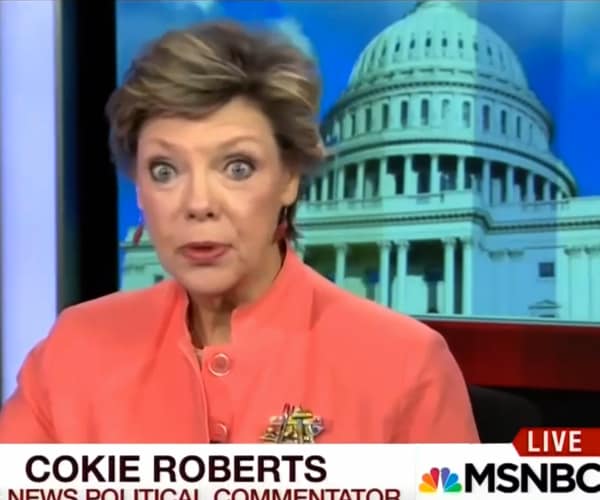 Cokie Roberts: Trump Voters 'Morally Tainted' Like Him