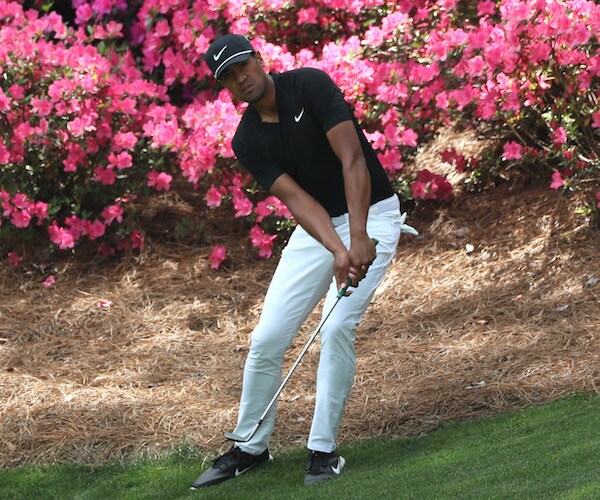 Golfer Tony Finau Dislocates Ankle Celebrating Hole-in-One