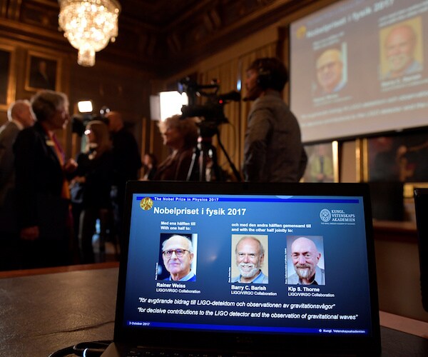 Nobel Prize Physics 2017 Goes To Gravitational Wave Pioneers