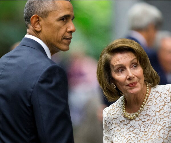 barack obama with nancy pelosi in cuba in 2016