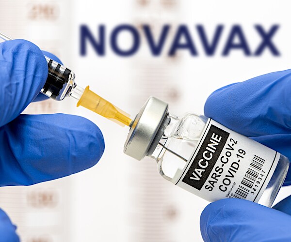 Novavax Covid-19 vaccine in laboratory