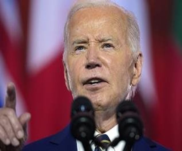 joe biden gestures while speaking