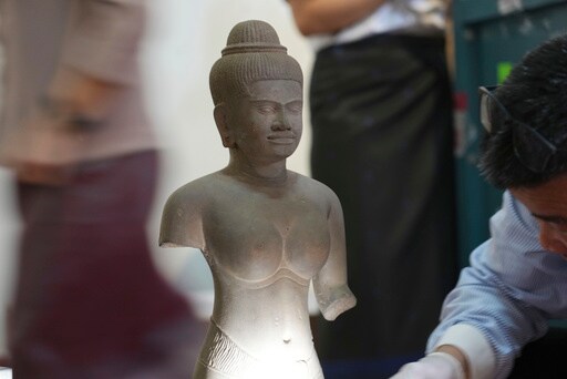 Cambodia Welcomes the Met's Repatriation of Centuries-old Statues Looted During past Turmoil