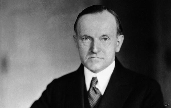 President Calvin Coolidge Honored with Journalism Prize