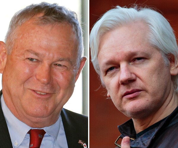 Rep Dana Rohrabacher Meets With WikiLeaks Founder Julian Assange