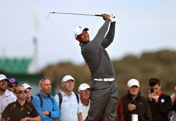 Tiger Woods' Major Drought Hits 17 After British Open Loss