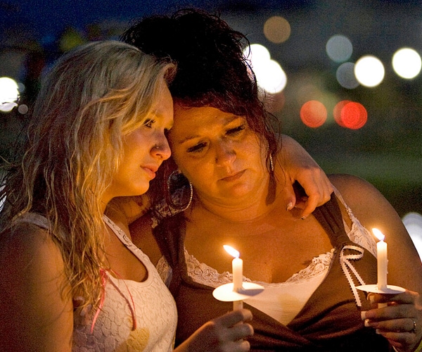 a vigil in held in 2016 for brittanee drexel on what would have been her 21st birthday