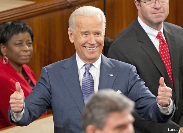 Biden to House Dems: Cheer Up, Americans Agree With Us