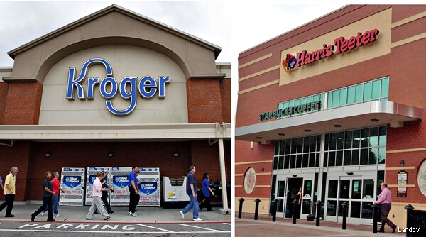 Kroger To Buy Harris Teeter's 212 Stores in Southeast, Mid-Atlantic