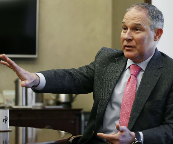 EPA Chief: Trump to Undo Obama Plan to Curb Global Warming