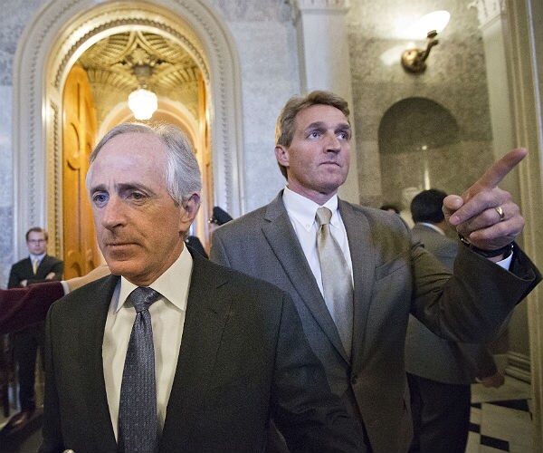 Trump Blasts Corker and Flake: Acting 'So Hurt & Wounded'