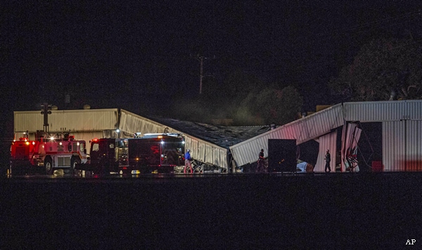 Santa Monica Plane Crash: Small Jet Hits Hangar While Landing