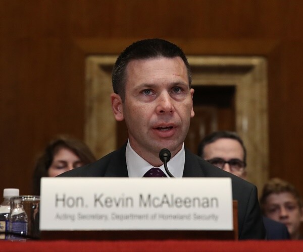 kevin mcaleenan speaks before the senate appropriations committee