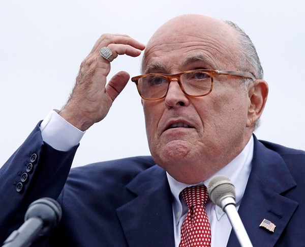 Amid Impeachment Vote, Giuliani Visits White House