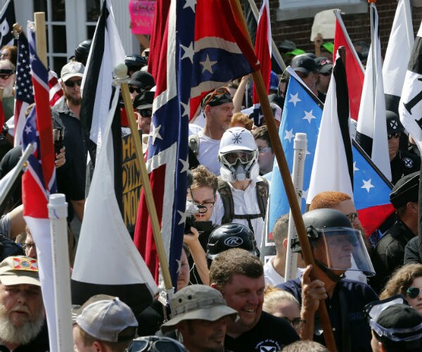 Thousands March Through Boston Week After Virginia Bloodshed