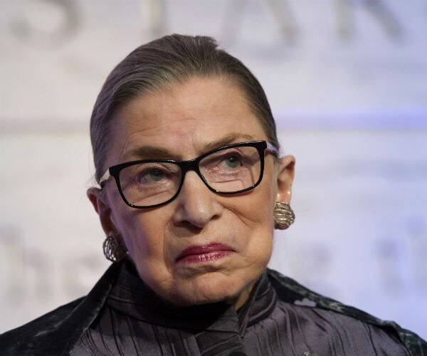 Justice Ginsburg Doesn't Want to Envision a Trump Win