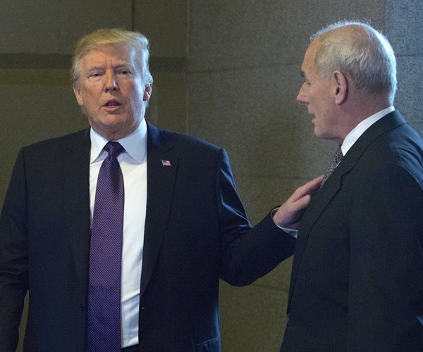 Trump Pushes Back Against Kelly on Border Wall: 'It Has Never Changed'