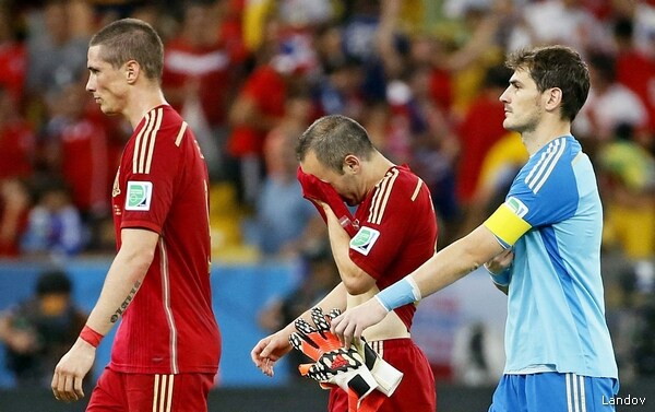 Spain Stunned: World Cup Champs of 2010 Let Down Fans With Elimination