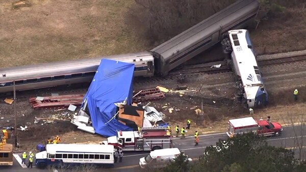 Amtrak Train Crash Injures 40 Passengers After Tractor-Trailer Collision