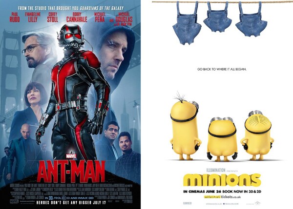 'Ant-Man's' Box Office Opening of $58M Topples 'Minions'