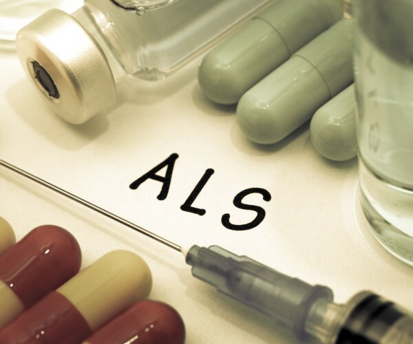 'ALS' with different drugs around it